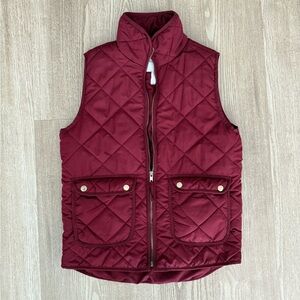 Dry Goods maroon vest